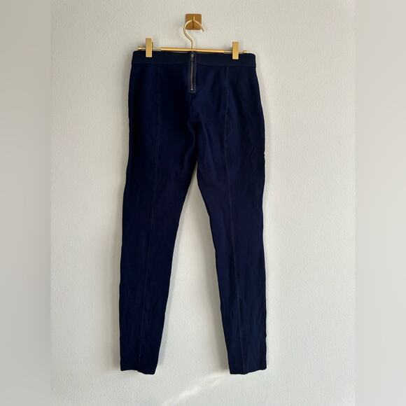J. Crew Women's Pixie Ponte Pants Size 6 Blue - Picture 3 of 5